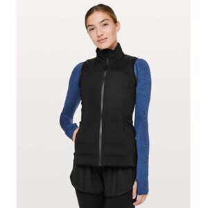 Lululemon Down For It All Vest in Black (Second Release)